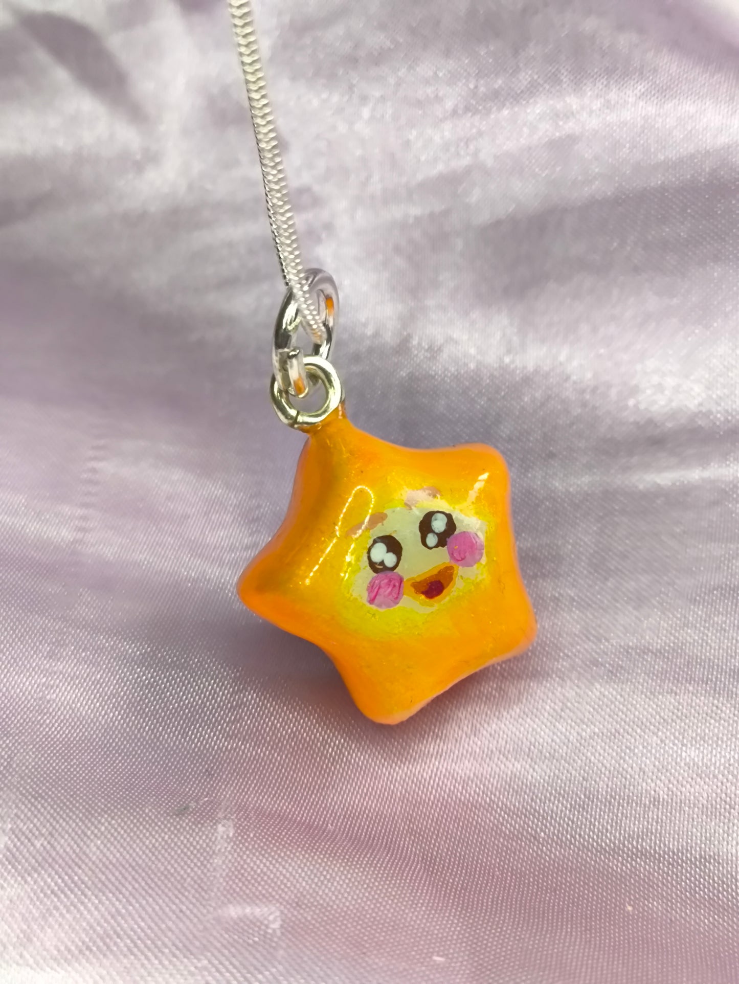 Happy little star necklace